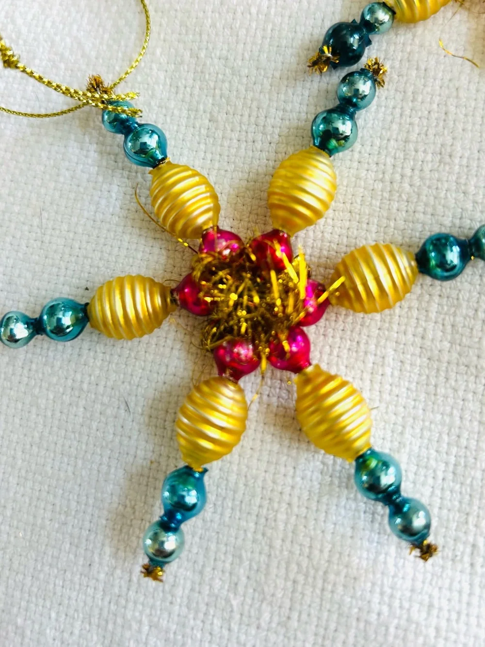 Vintage repurpose handmade one of a kind vintage garland